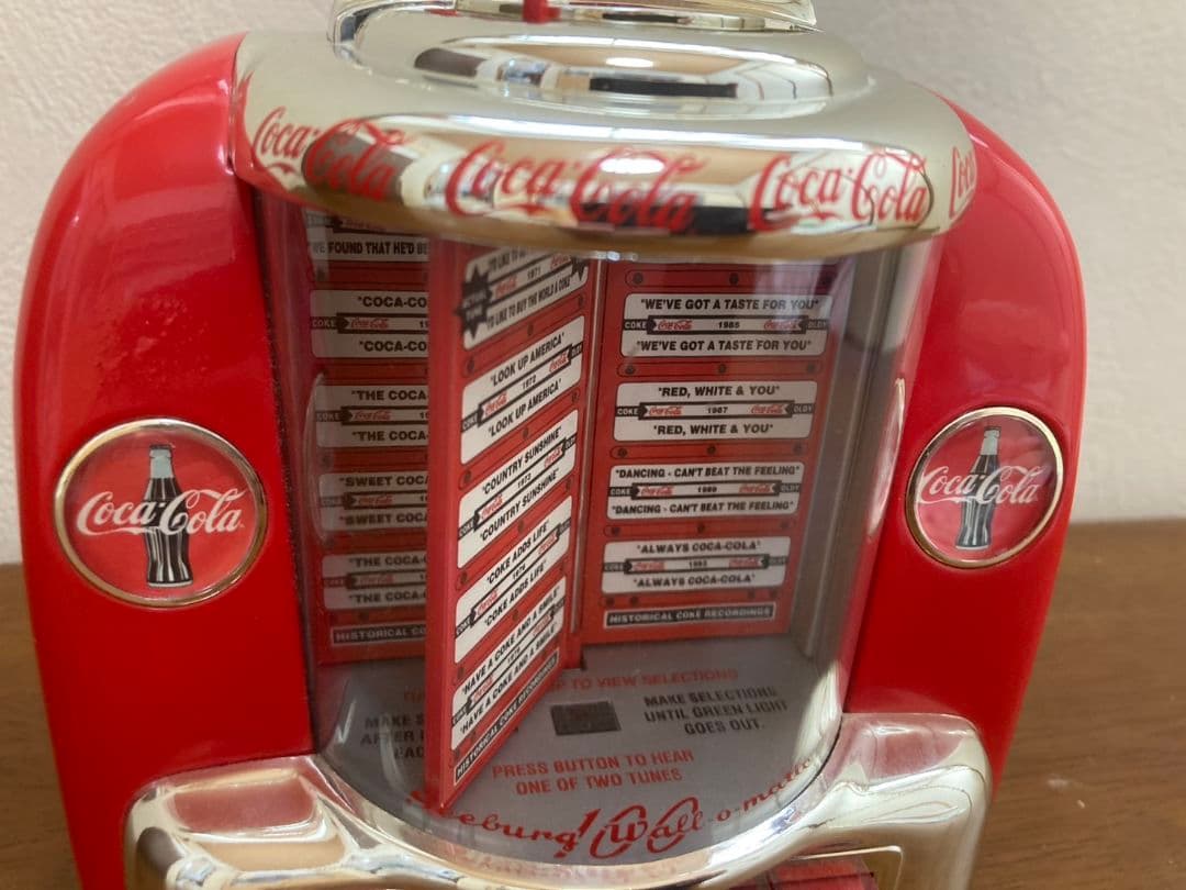 Coca-Cola コカコーラ ジュークボックス型貯金箱