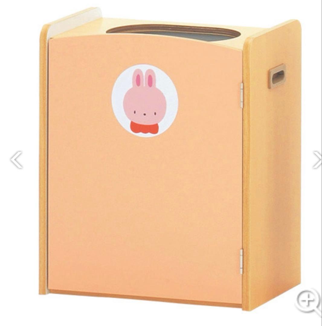 学研 中古品 ウッド ダストボックス 使用問題無し うさぎさん 保育園 幼稚園