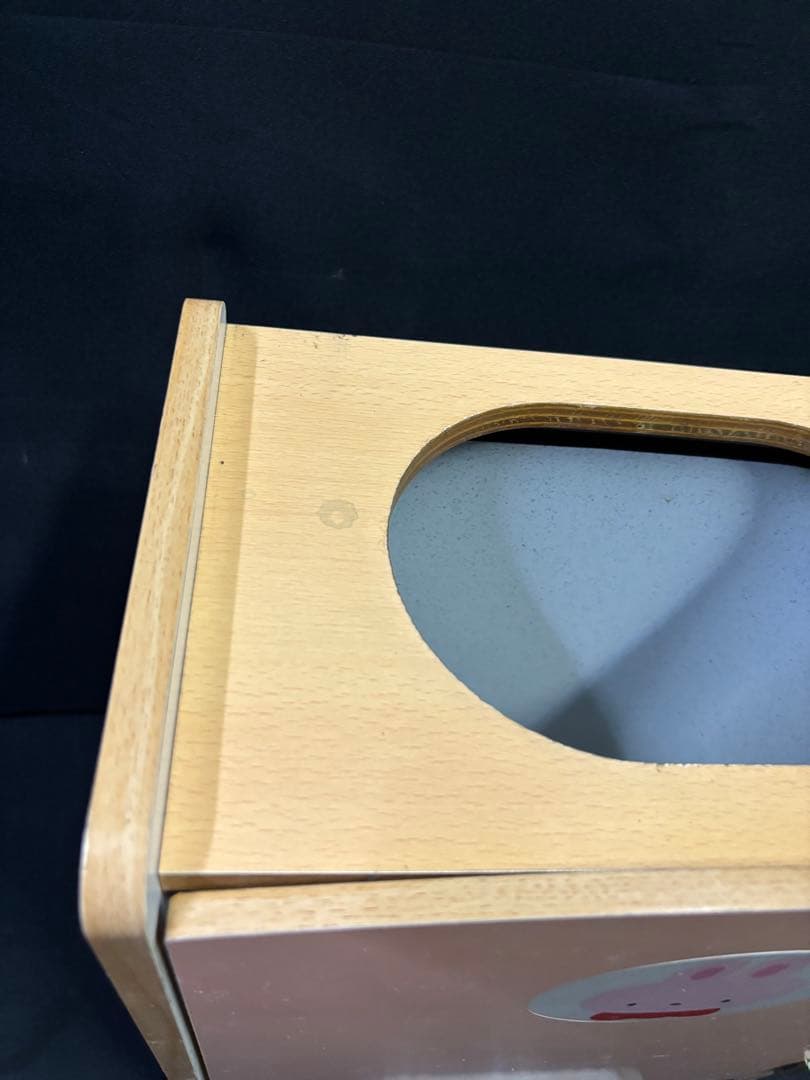 学研 中古品 ウッド ダストボックス 使用問題無し うさぎさん 保育園 幼稚園