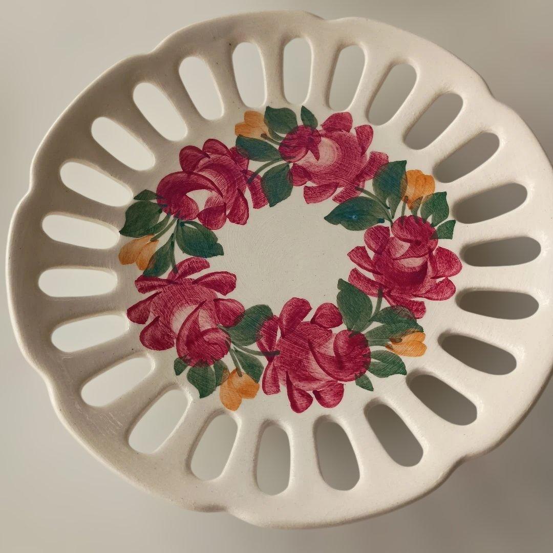 陶器皿5枚セット　ポーランド　ビンテージ　レトロ　壁掛け皿