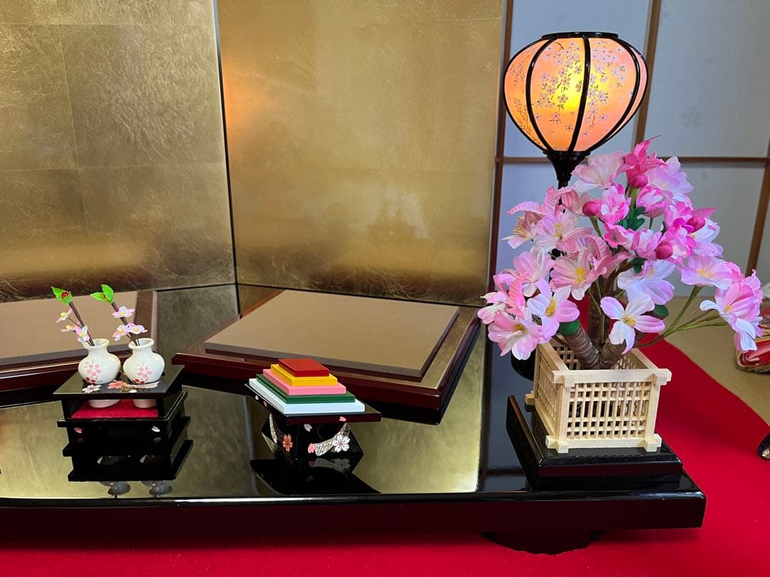 親王飾り1216 五角形飾り台セット