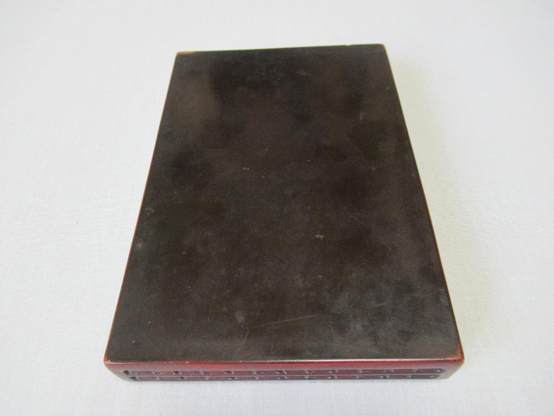 ◇希少 美品 1900年頃(清朝末期)◇剔紅/堆朱 蜀江文、蝶、燕、雷紋