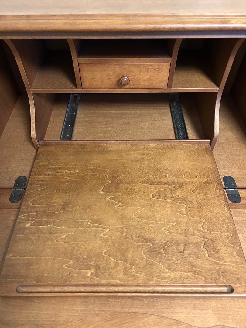 カリモク家具　ライティングビューロー　机　デスク　パソコンデスク