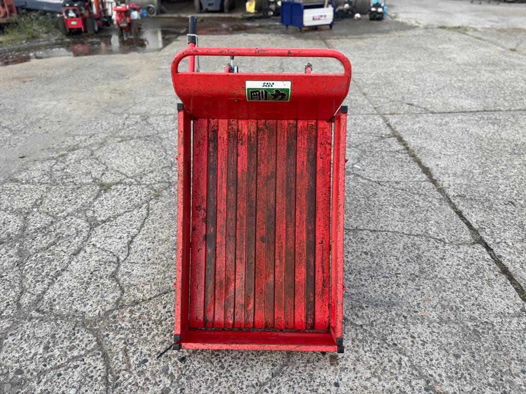 「新潟県長岡発」クボタ運搬車SC156DC ２５０キロ積み手動ダンプ動作確認済み