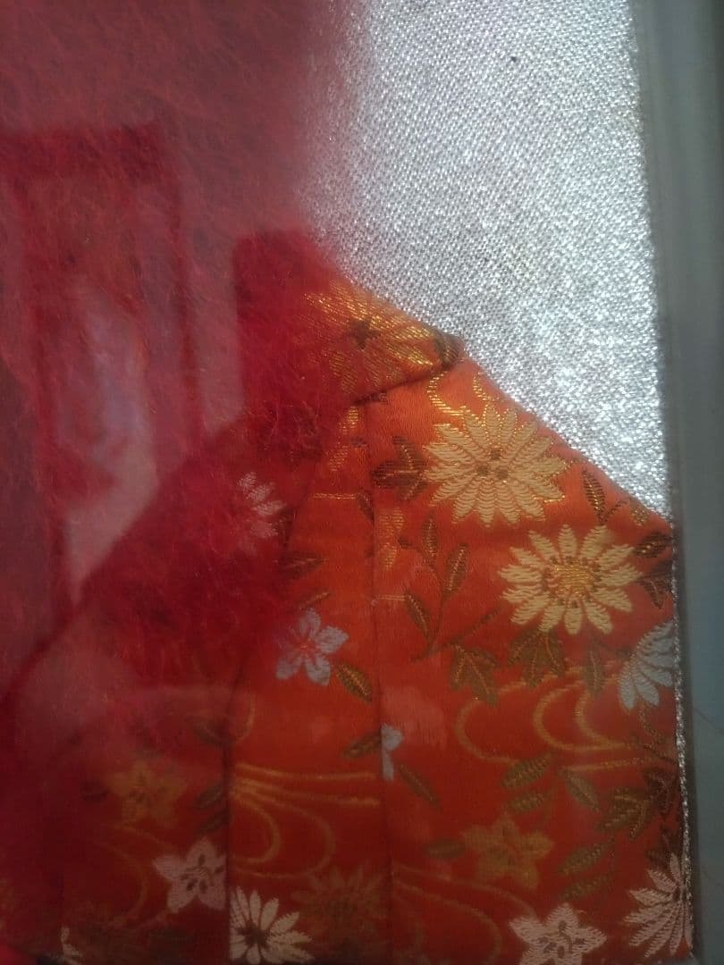 猩々　日本人形風額飾り　ハンドメイド（手作りです。）