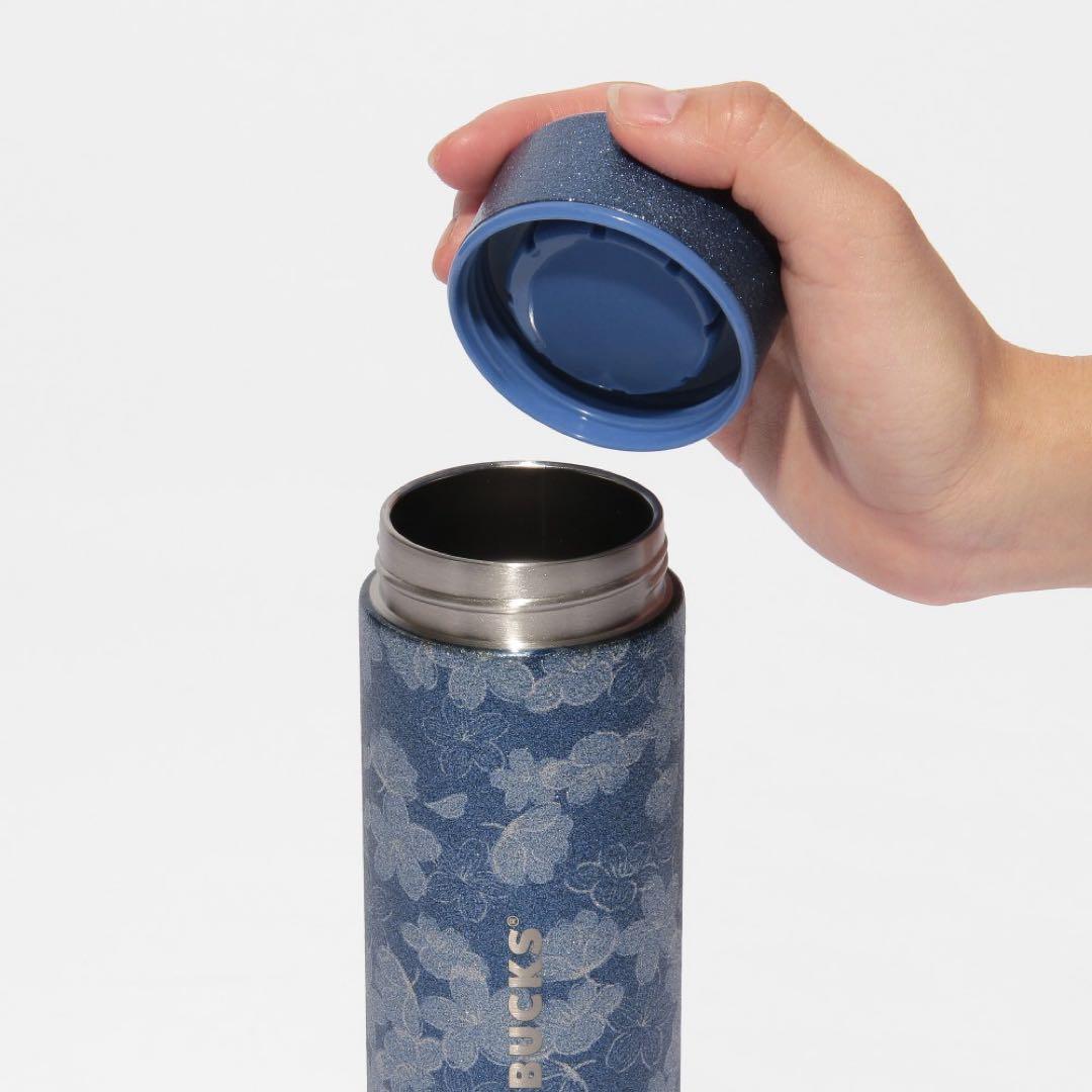 新品未使用】スターバックス SAKURA 2025 グリッターナイトブルー