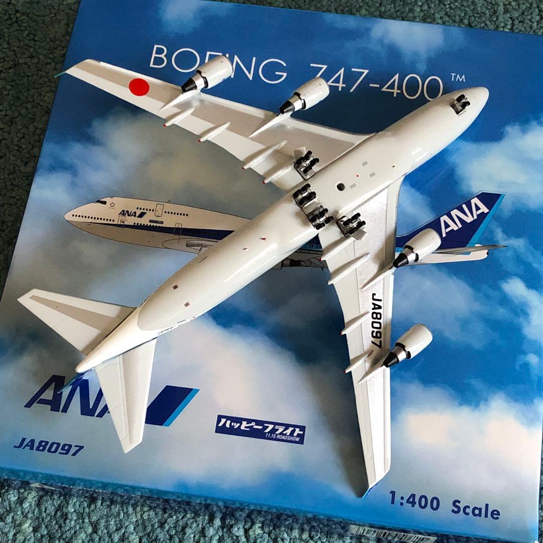 ANA 747-400 ハッピーフライト 全日空 ボーイング Ph 1:400 - メルカリ