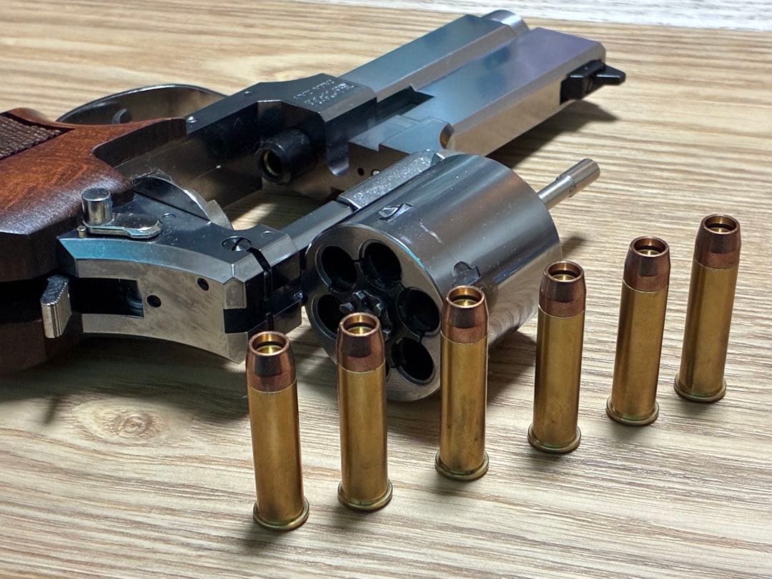 マルシン] マテバ 4インチ Xカート式 ガスリボルバー 【ジャンク品