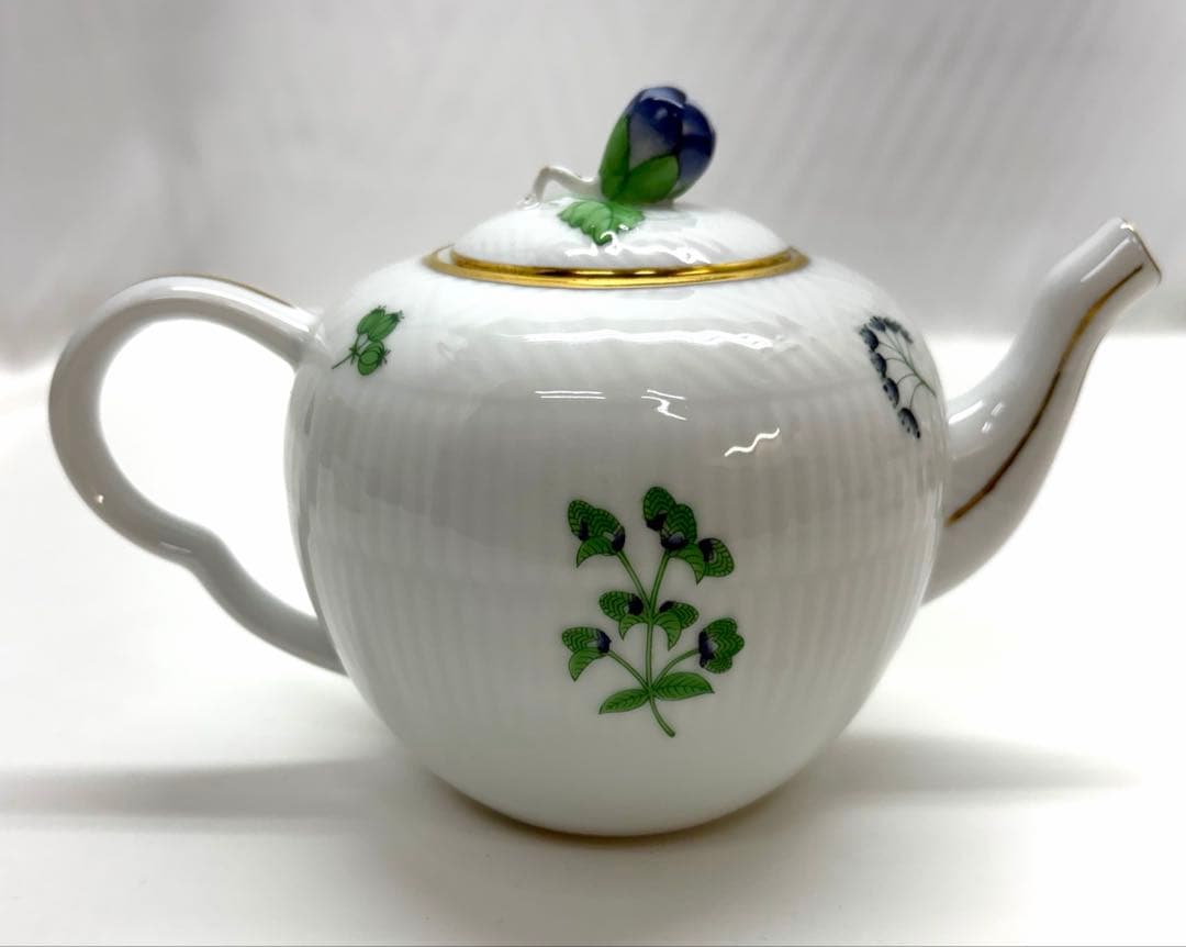 Herend ヘレンド　ハーブガーデン　カップ　プレート　ポット　食器