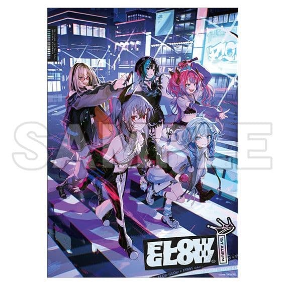 ホロライブ FLOW GLOW 1stアルバム A3クリアポスター⑥ - メルカリ