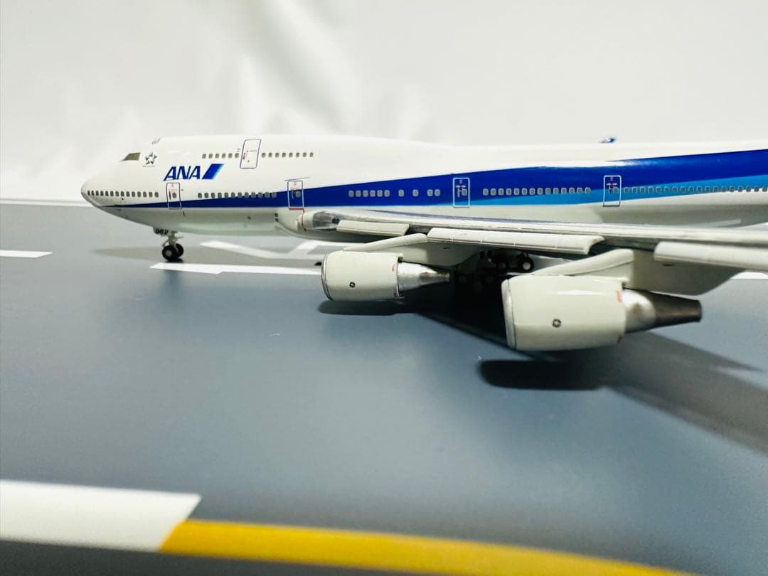 1/400 ANA 747-400 NH40045 全日空商事フラップダウン - メルカリ
