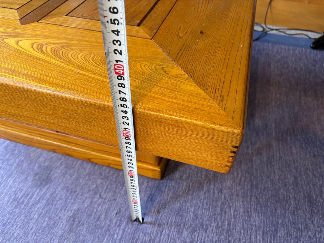 ウサちゃん　囲炉裏　関西火鉢　座卓　木製 ローテーブル 和室 テーブル