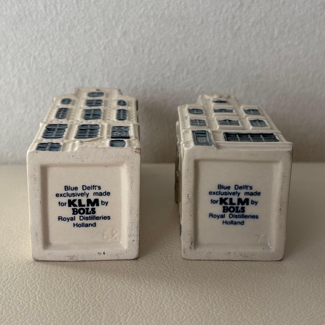 KLMオランダ航空 デルフト ブルーミニチュアハウス - メルカリ