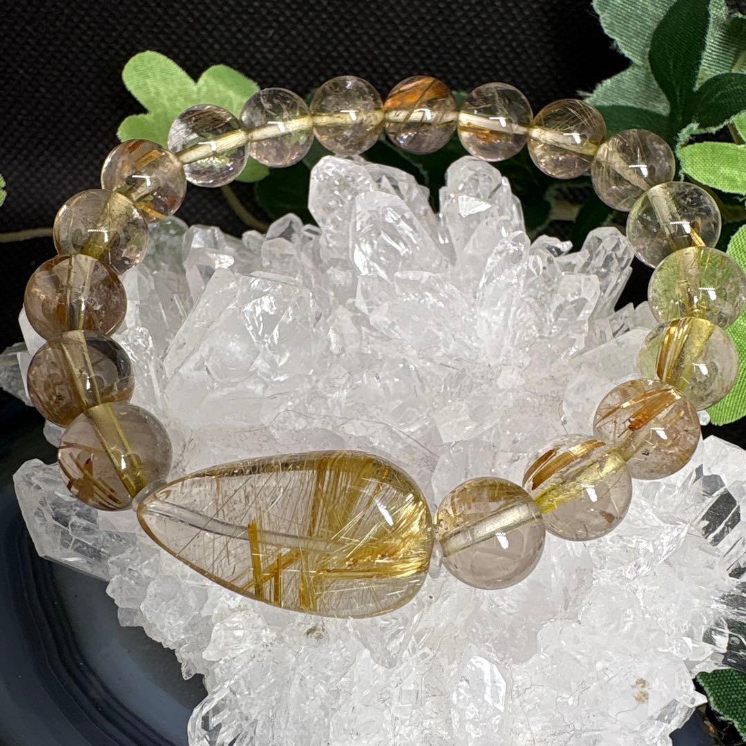 ＊野村早代様お取置き2/1＊ルチルクォーツ　ブレスレット