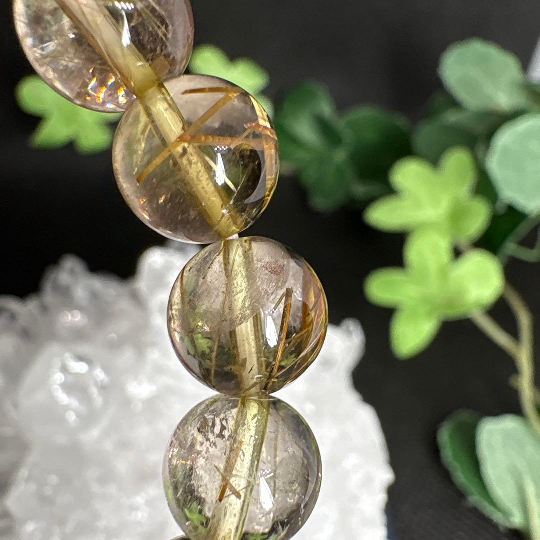 ＊野村早代様お取置き2/1＊ルチルクォーツ　ブレスレット