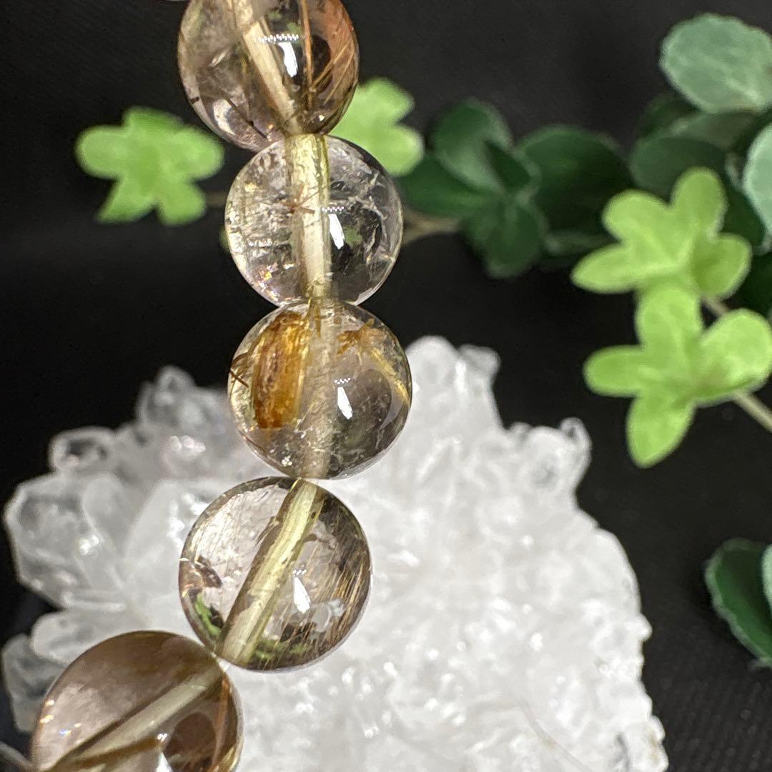 ＊野村早代様お取置き2/1＊ルチルクォーツ　ブレスレット