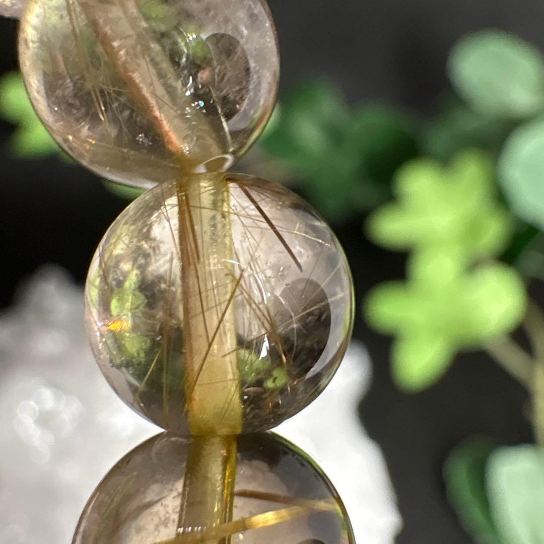 ＊野村早代様お取置き2/1＊ルチルクォーツ　ブレスレット