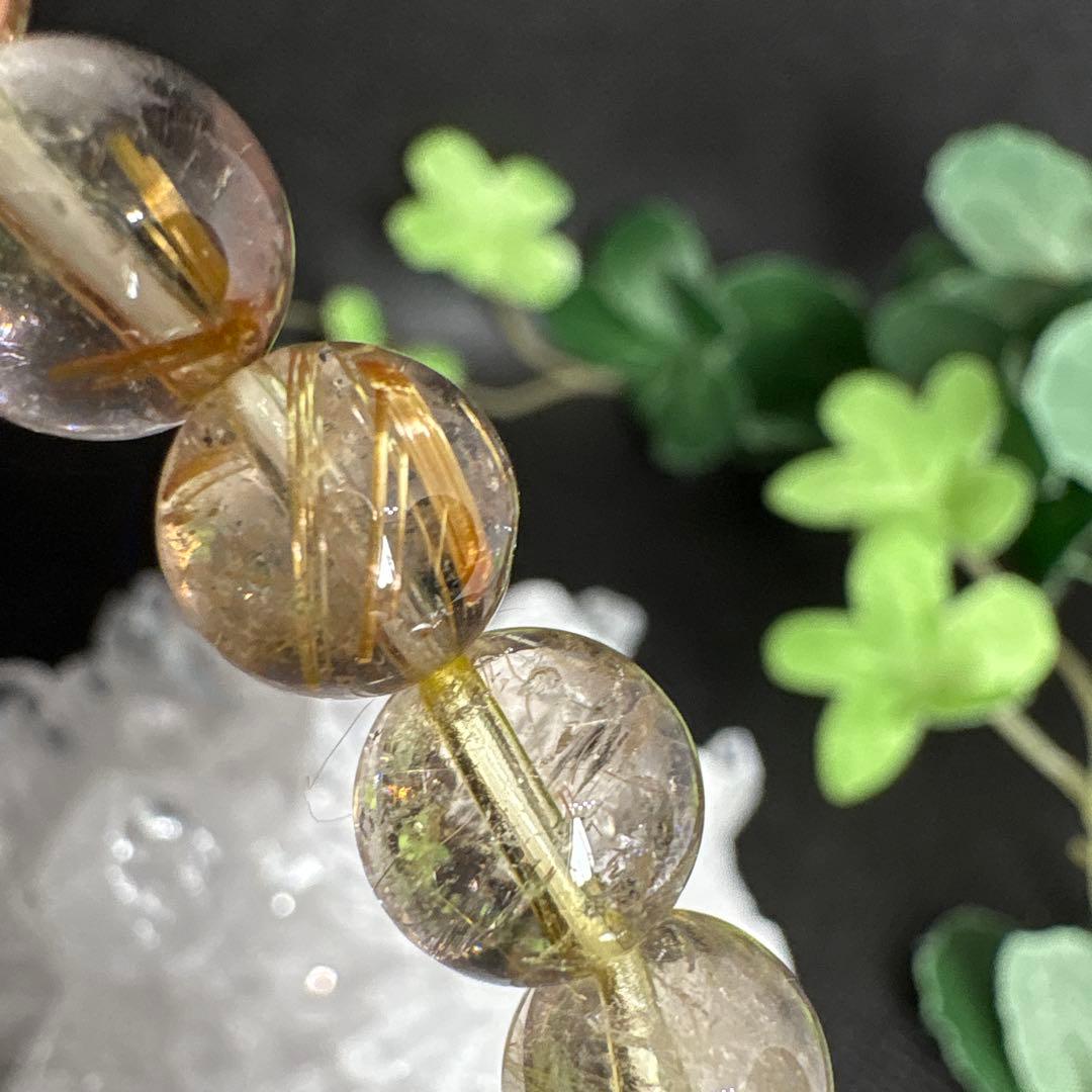 ＊野村早代様お取置き2/1＊ルチルクォーツ　ブレスレット