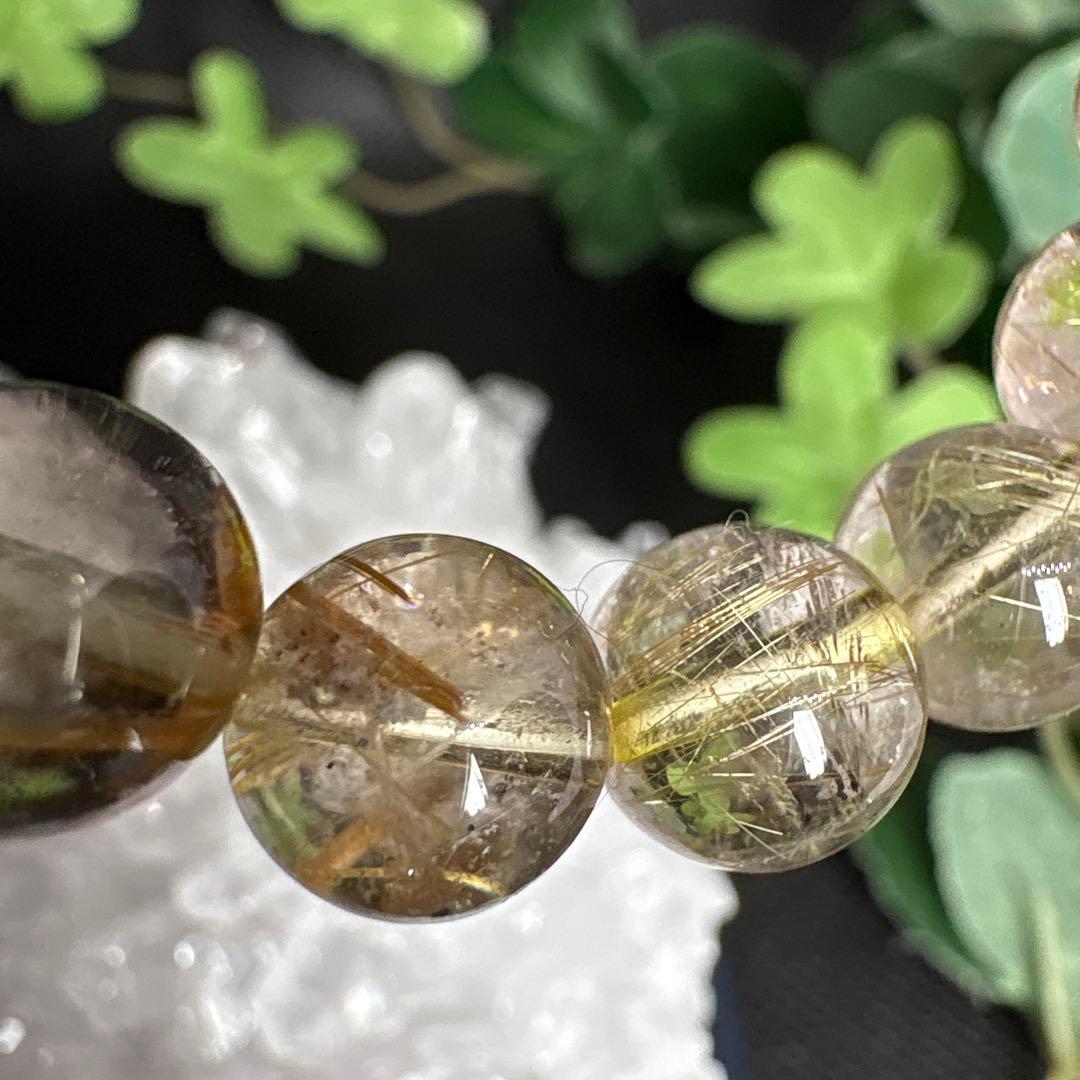 ＊野村早代様お取置き2/1＊ルチルクォーツ　ブレスレット