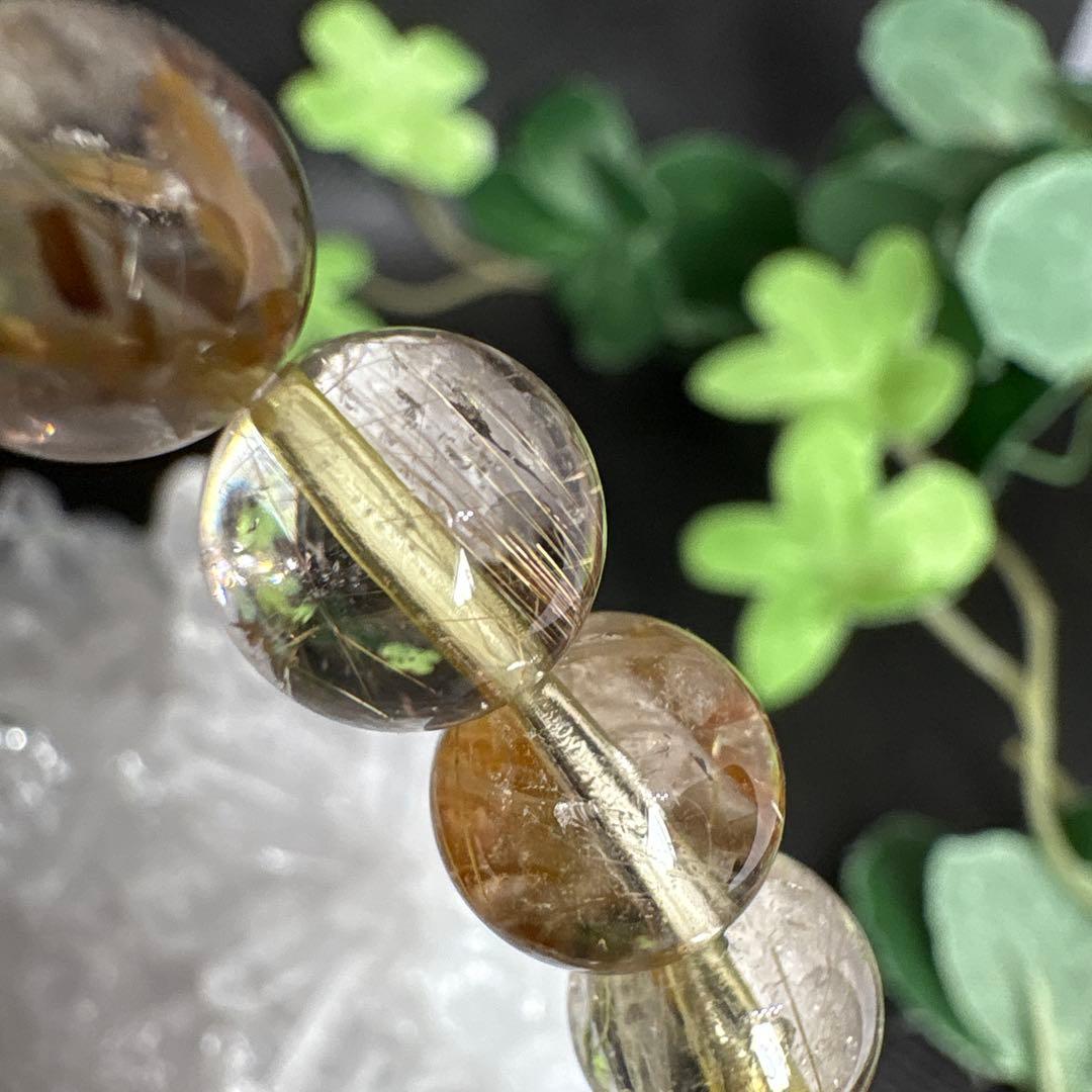 ＊野村早代様お取置き2/1＊ルチルクォーツ　ブレスレット