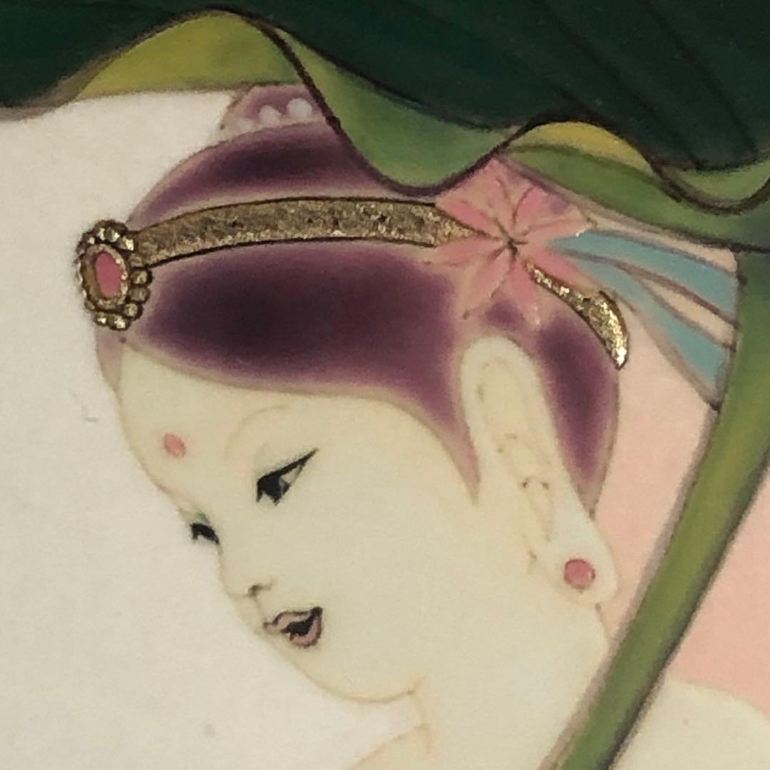 【大幅値下げ中】草場一壽 陶彩画 シルクレ 雨あがる