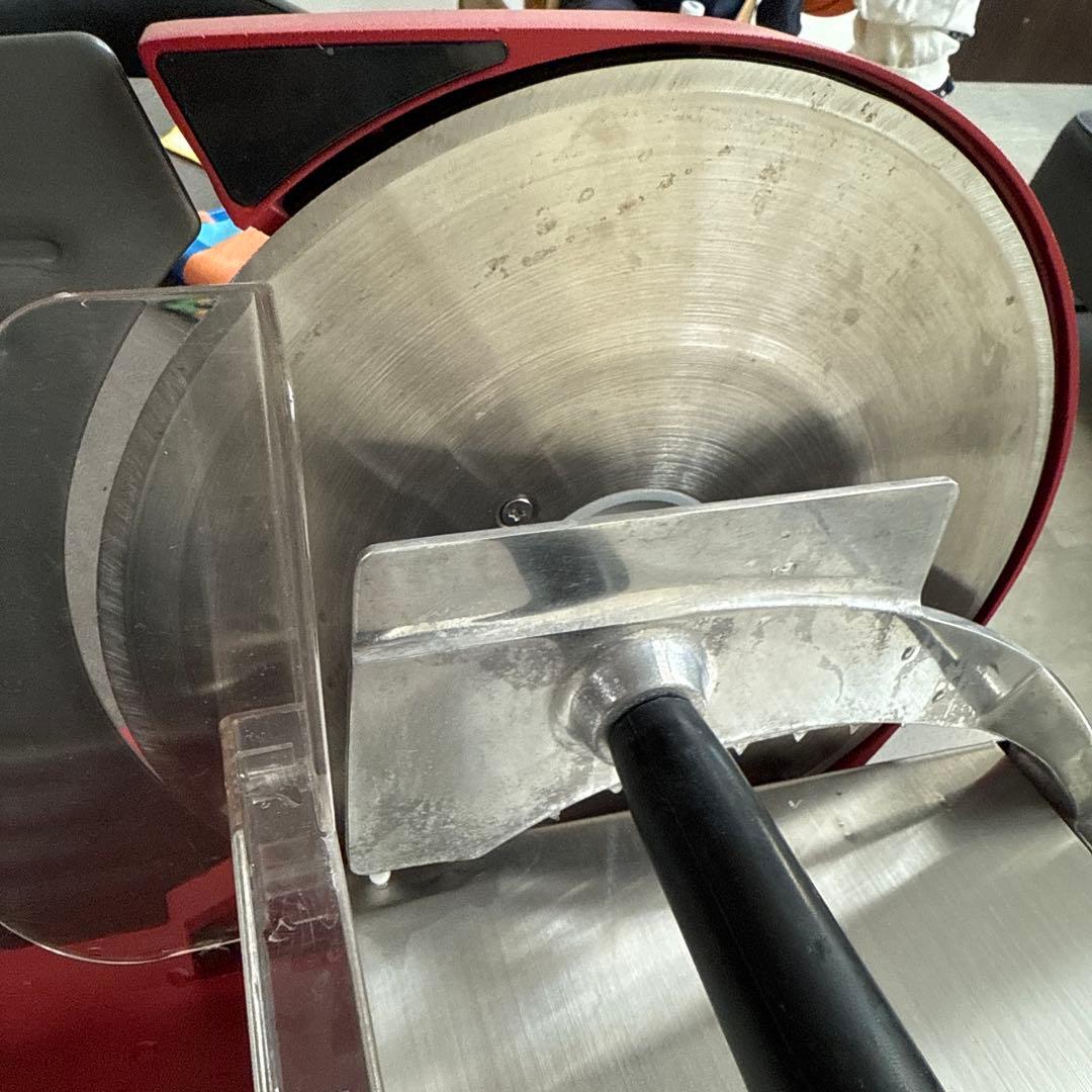 ミナト 家庭用ミートスライサー HMS-220(回転刃220mm、100V)