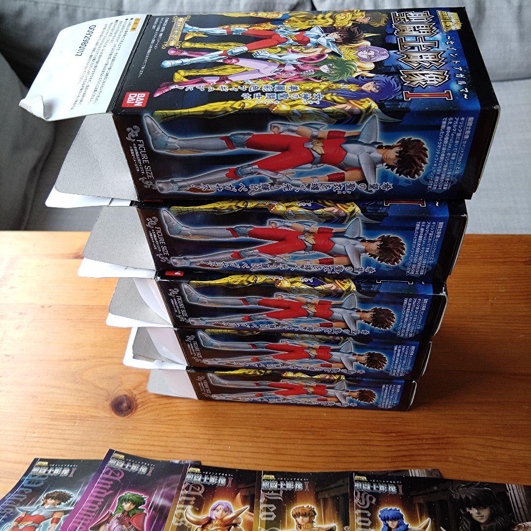 聖闘士星矢 聖闘士彫像 セイントアガルマ まとめ売り 5体