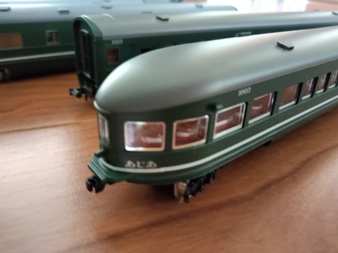 A-8403 満鉄パシナ3 燈火管制改造・あじあ号 7両セット マイクロエース