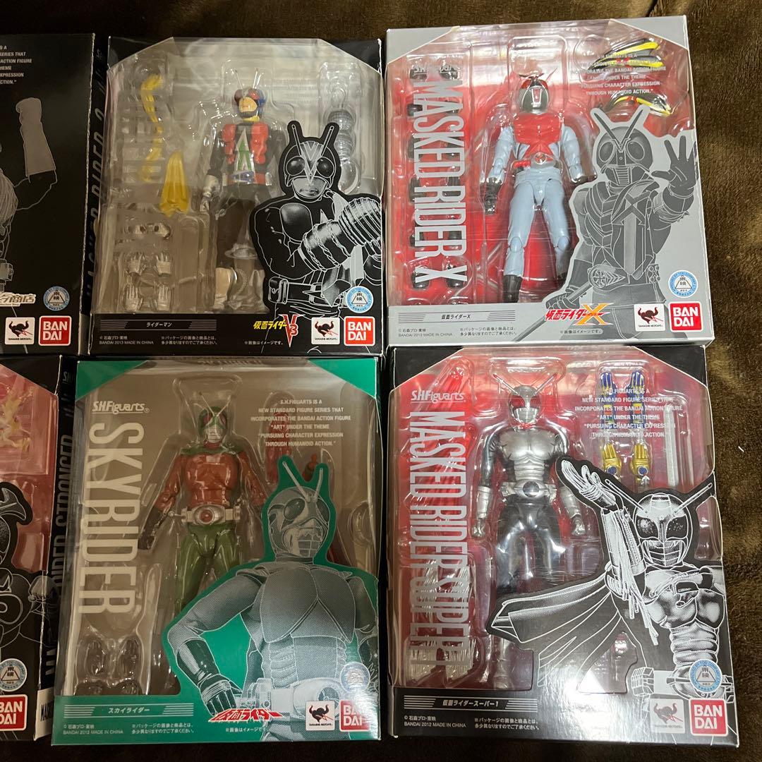 S.H.Figuarts 昭和ライダー 8人 ➕V3 フィギュアーツ