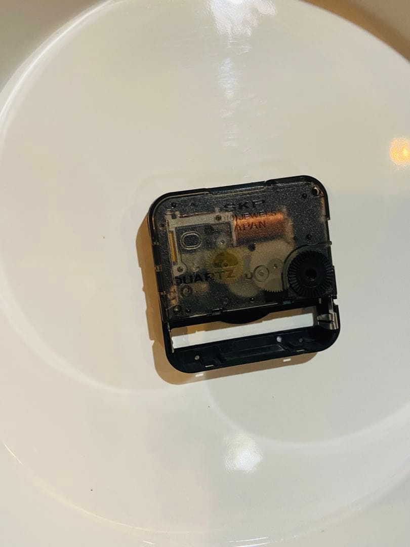 イマン　スカーレットローズ　※時計壊れあり ホーローフライパン型掛け時計