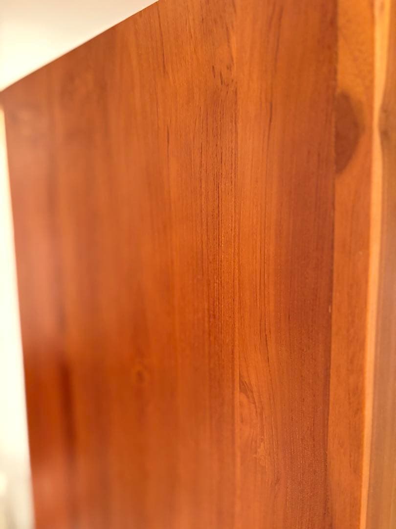 オールドチーク 無垢材 ブックシェルフ 3段+引き出し×2 価格交渉歓迎