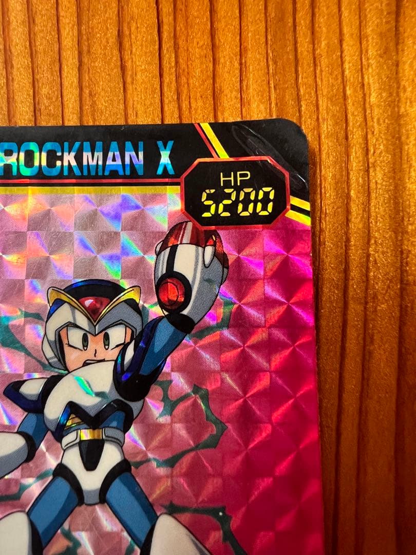 現品限り】ロックマンX カードダス No.1 キラカード 当時物 - メルカリ