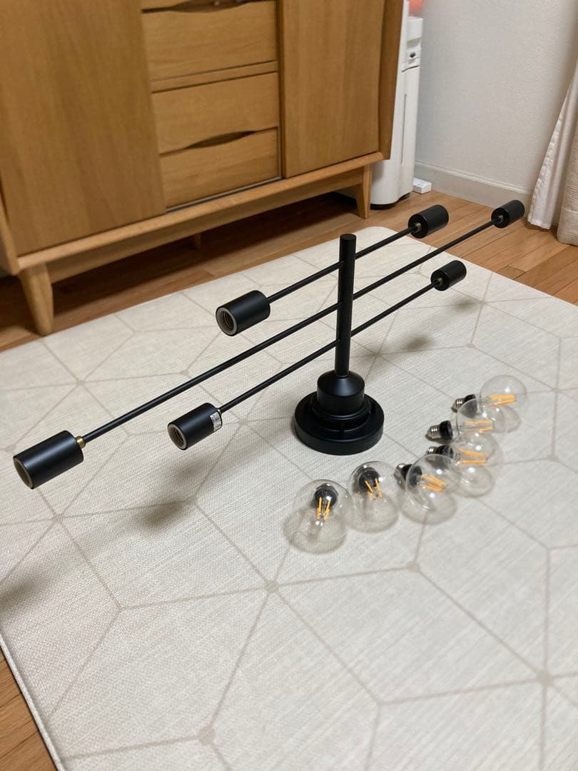 【電球付き、直接引き渡し】unico シーリングライト Astre