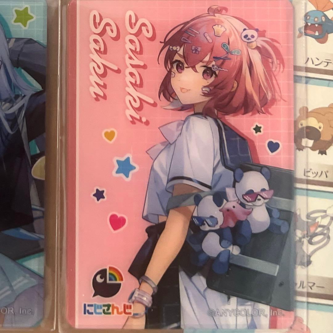 笹木咲 にじさんじ イラストカード セブンイレブン - メルカリ