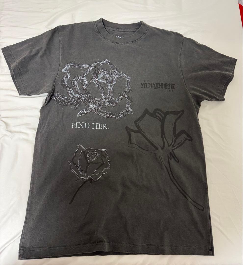 LADY GAGA MAYHEM BALL Roses ss TEE - メルカリ