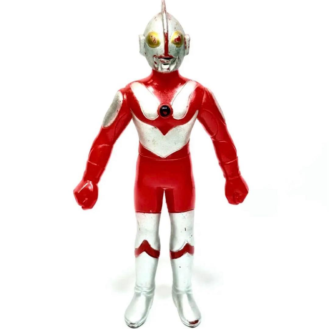 ソフビ ウルトラマン バンダイ 1988年 日本製 初代ウルトラマン 当時物