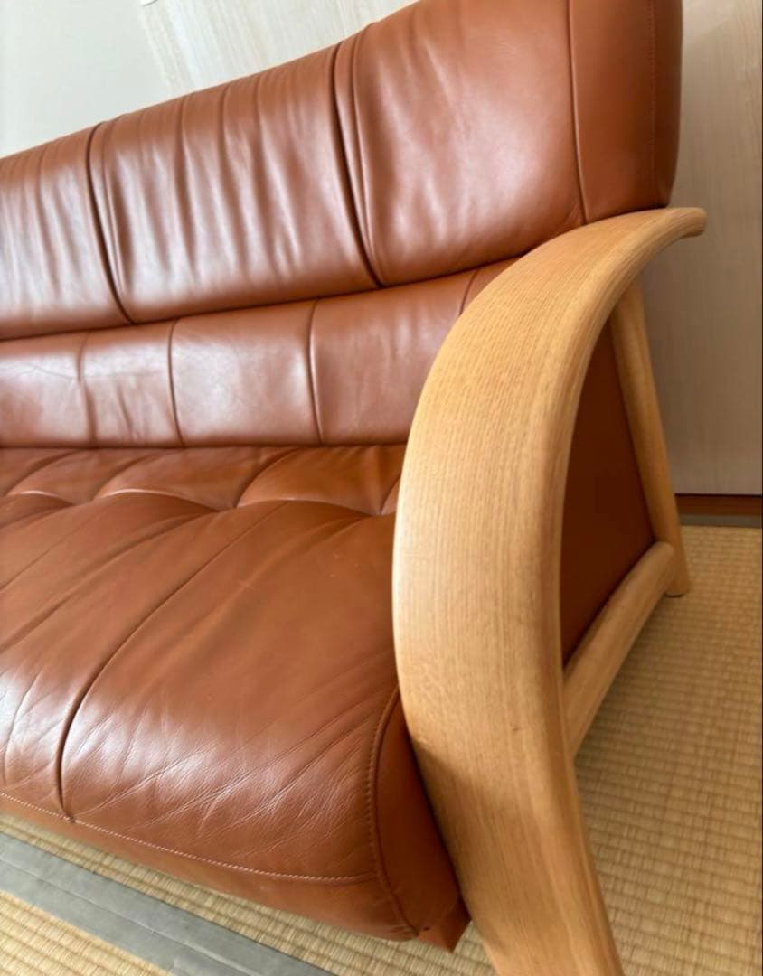 カリモク　オーダーソファ　karimoku リーベル　オーク　WT33 ソファ