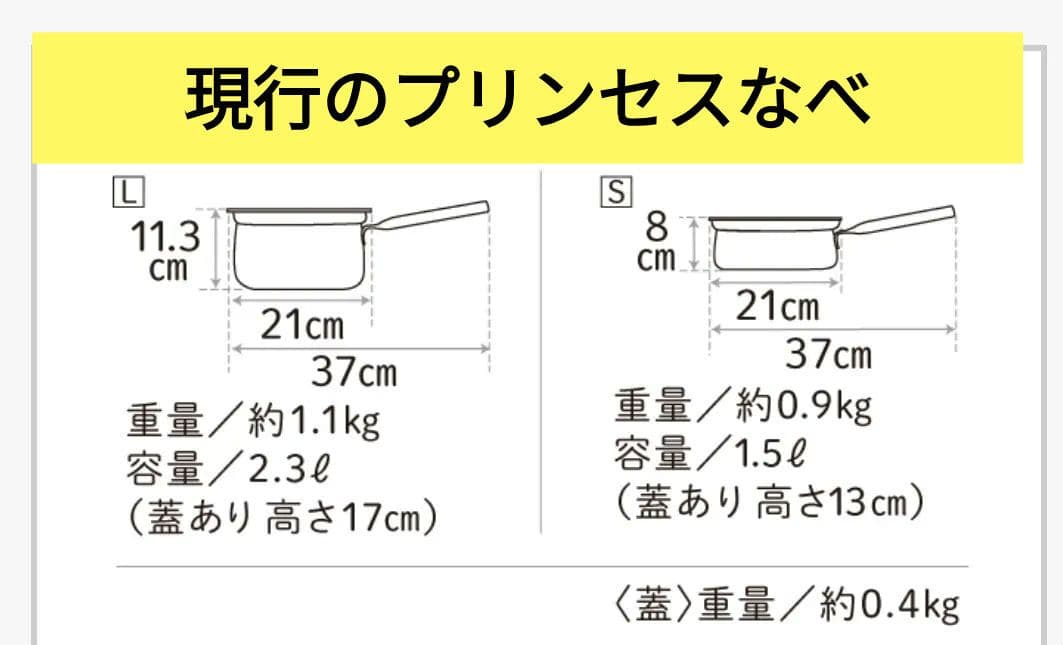 アサヒ軽金属…コストダウン前7層プリンセスなべSLセットIH対応…鍋外径21cm