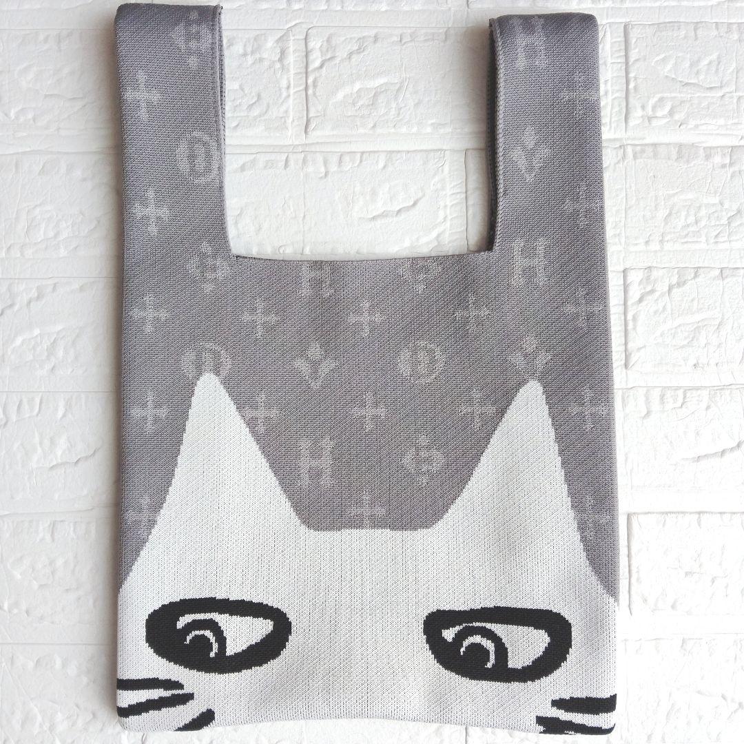 EDYHバッグ Edyh's ニットバッグ グレー 白 HYDE 黒ミサ 黑ミサ - メルカリ