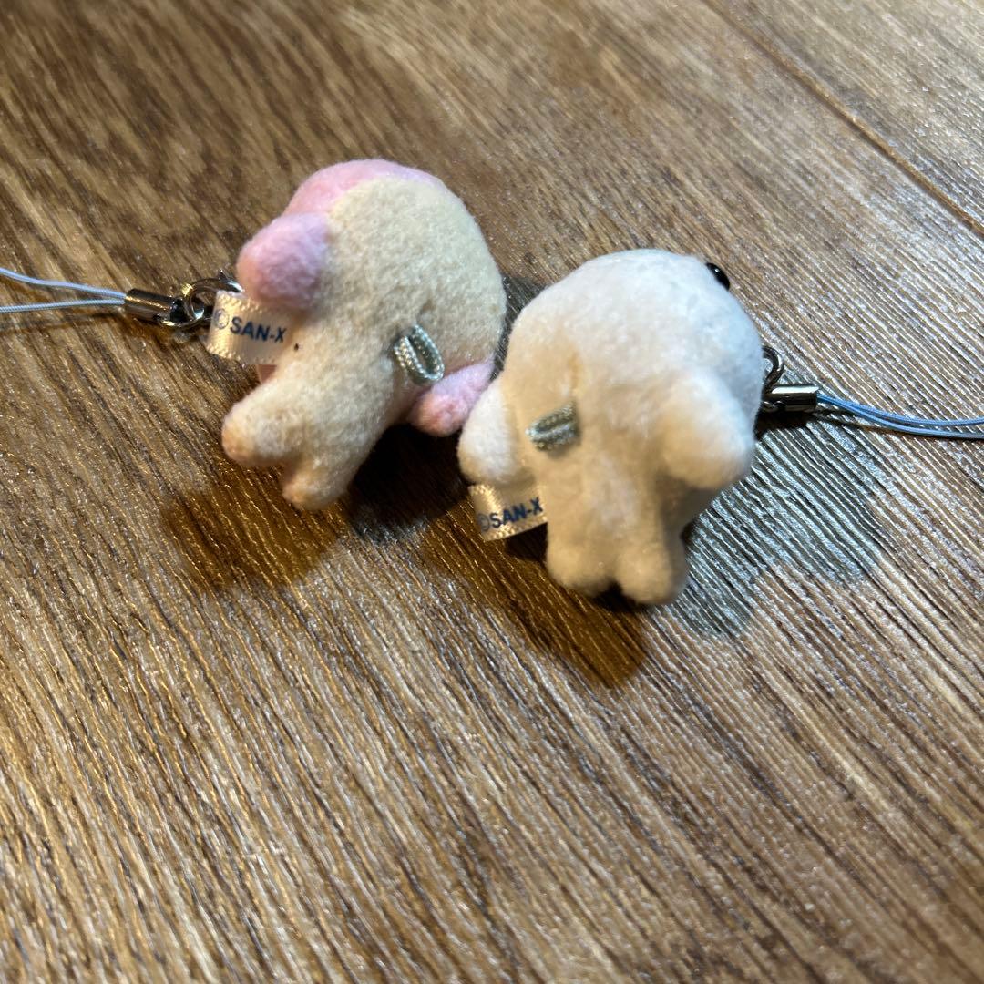 平成レトロ サンエックス まめゴマ べにゴマ ストラップ - メルカリ