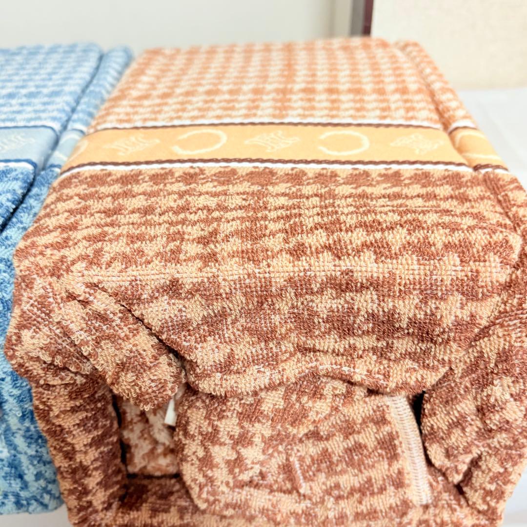 CELINE セリーヌ Cマカダム タオルケット 2枚セット