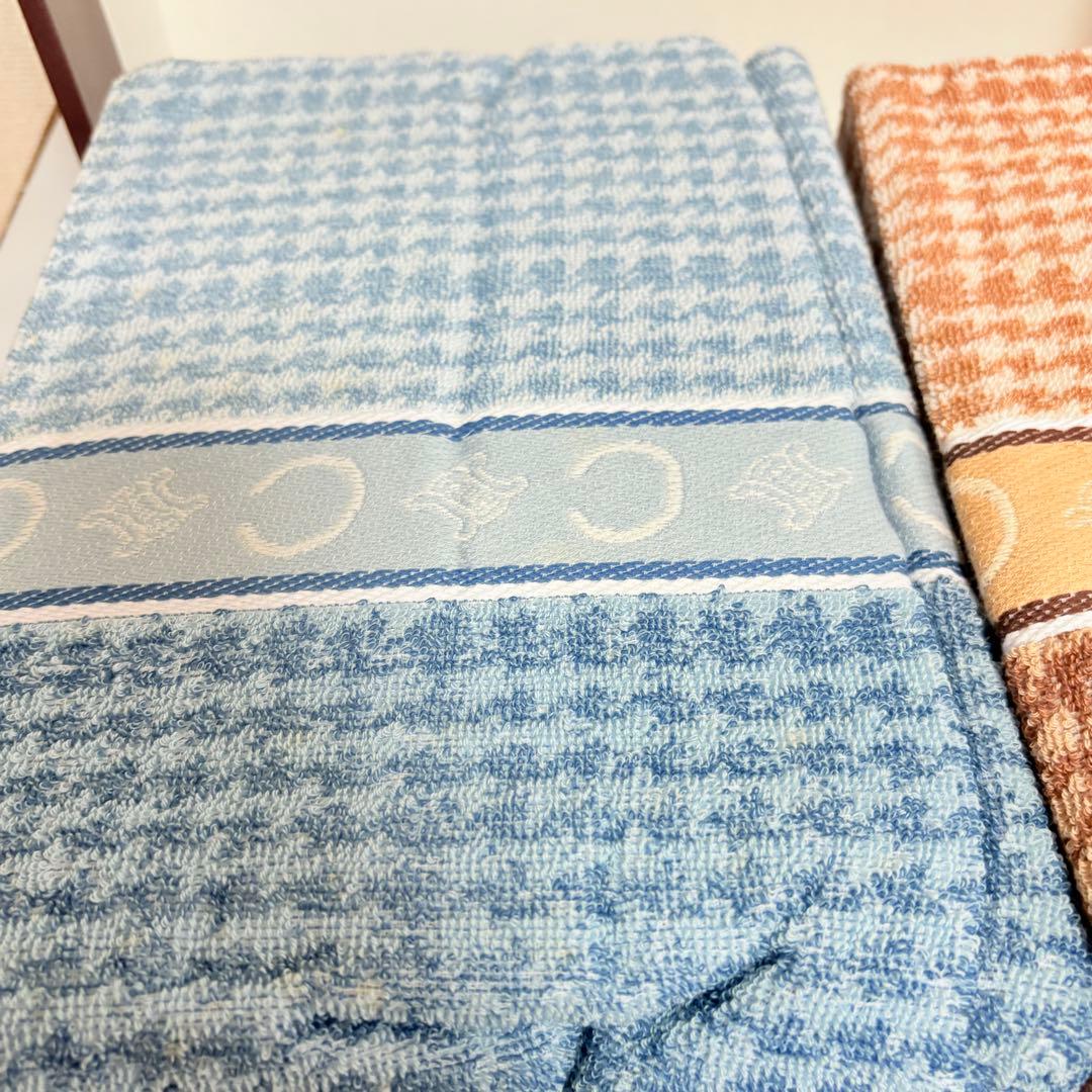 CELINE セリーヌ Cマカダム タオルケット 2枚セット