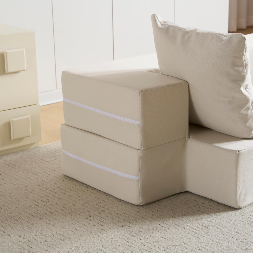 2人掛けソファベッド 組立て不要 フロアソファ コンパクト ローソファ ソファー