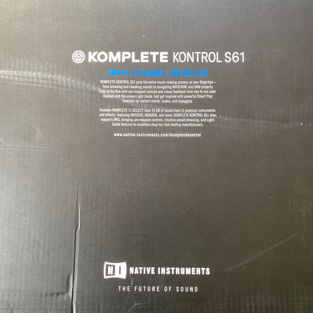 【極美品】KOMPLETE KONTROL S61 MK2 ブック、防塵カバー付