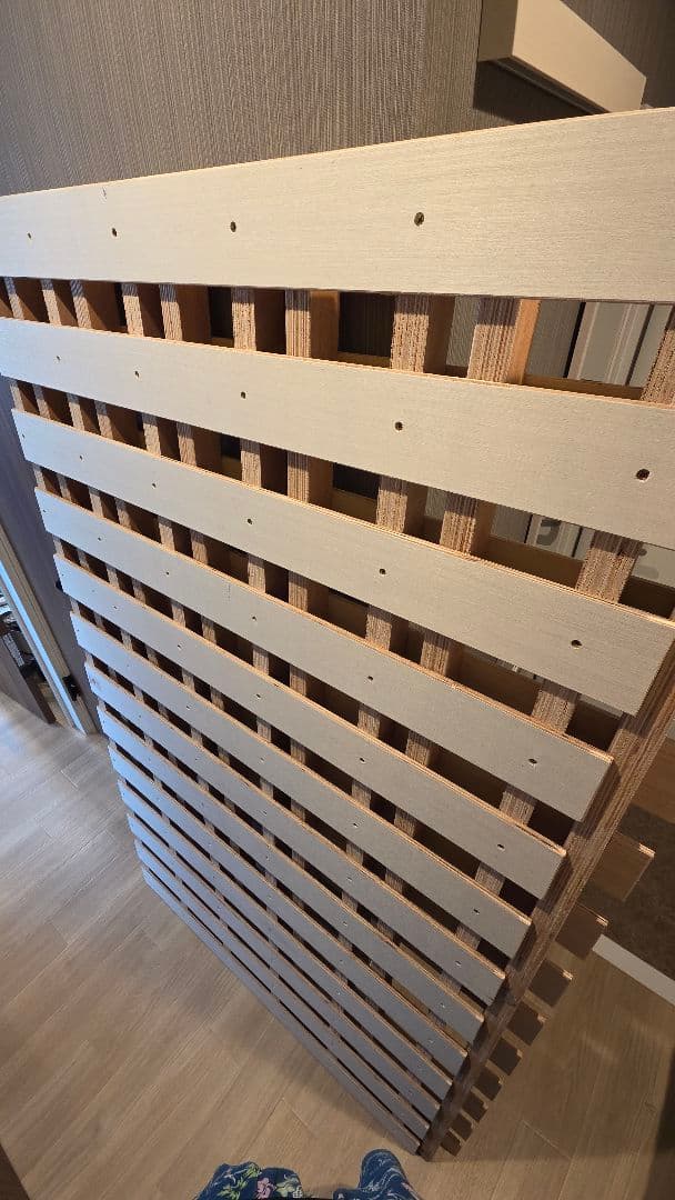 ニトリ　ベッドフレーム（クイーン）　宮付き