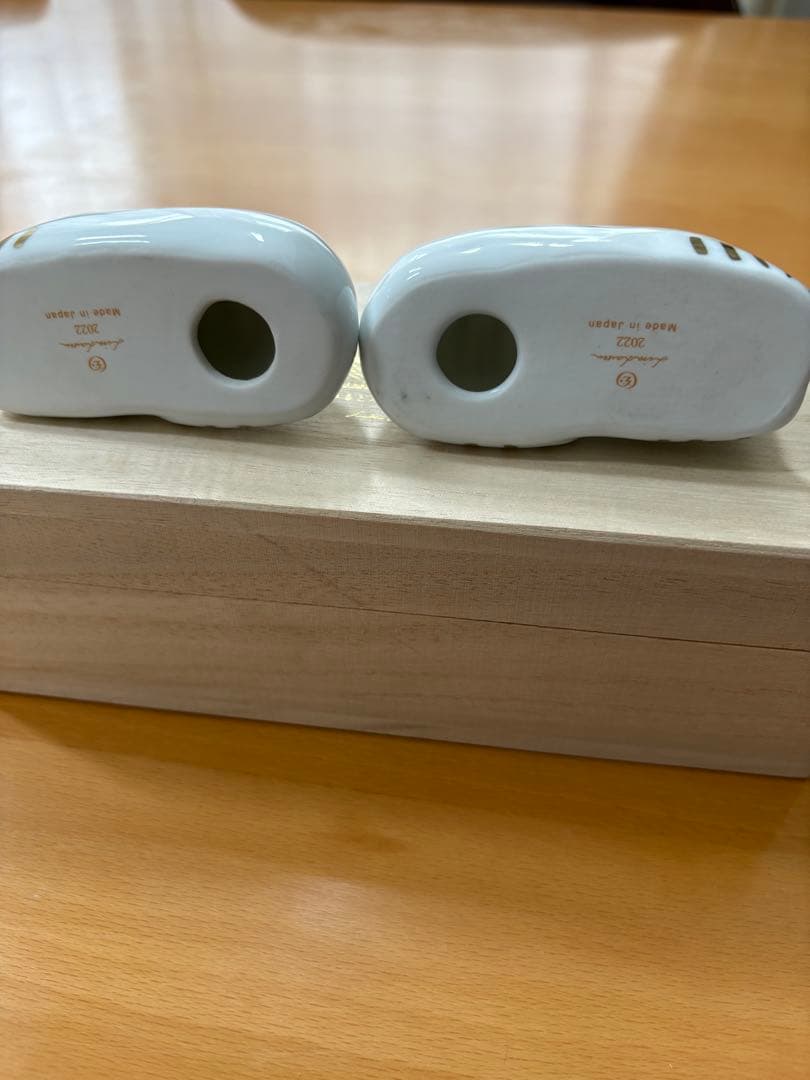 リサラーソン　干支　そとをみるとら　うちをみるとら　２体セット　ゴールド