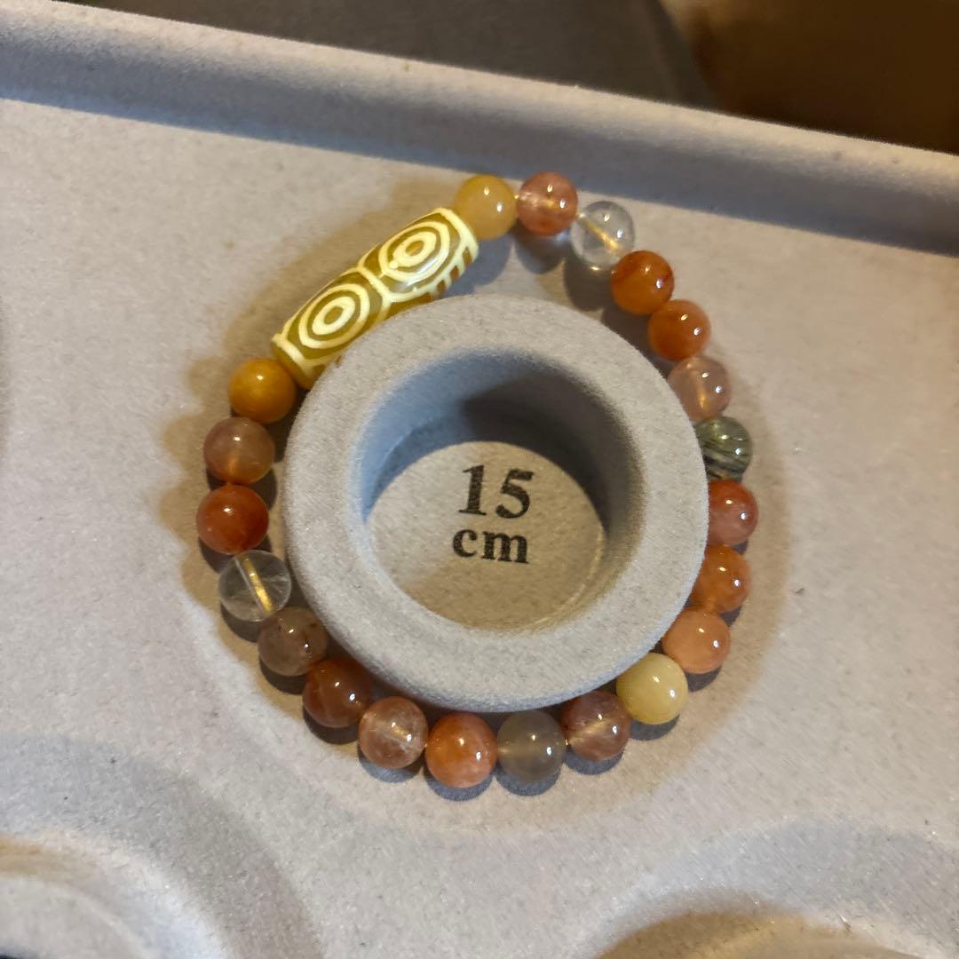 めちゃくちゃ綺麗！黄龍眼天珠！ミックスルチル！ズドドーンとくる！