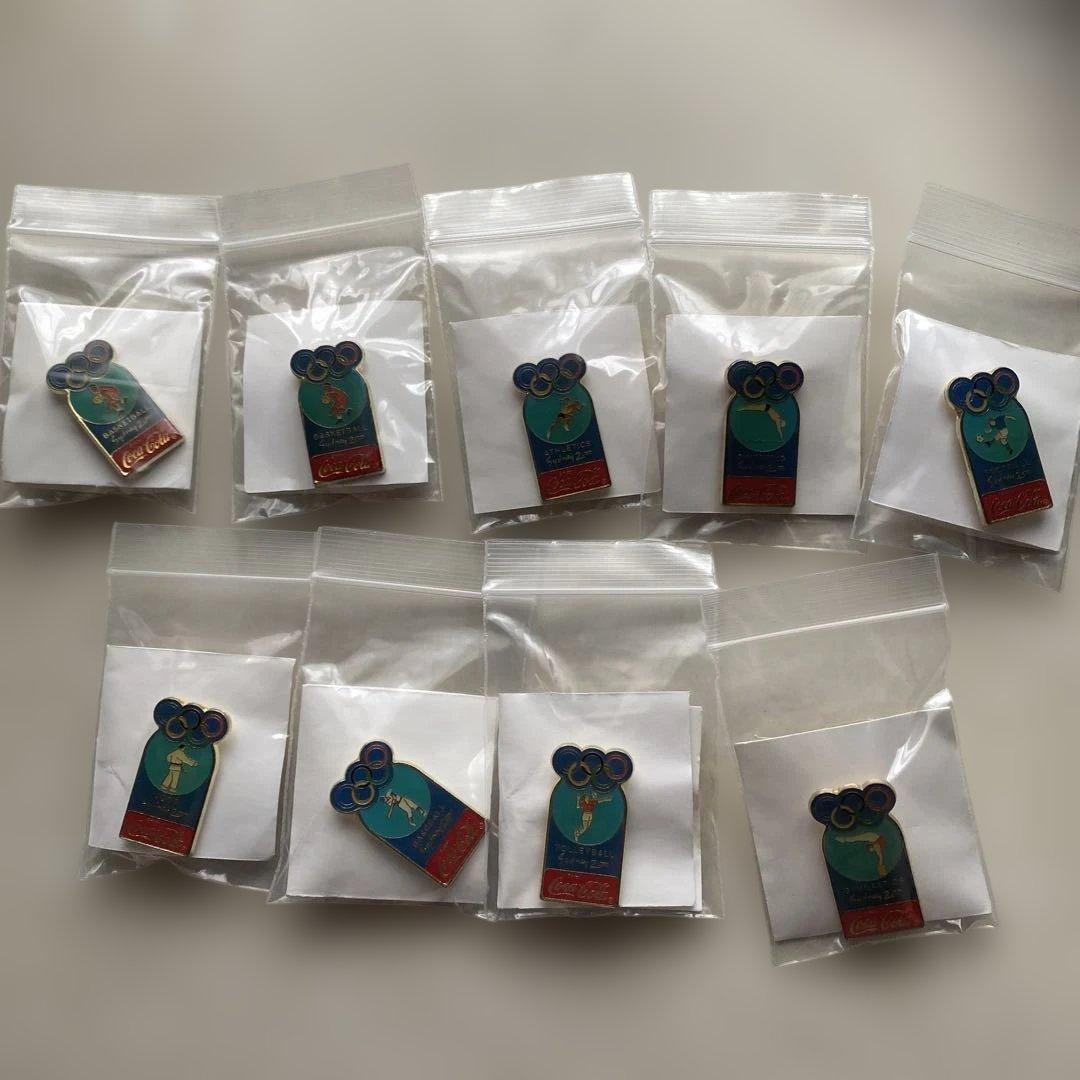 マクドナルド コカコーラ コラボ ピンバッジ オリンピック ワールド