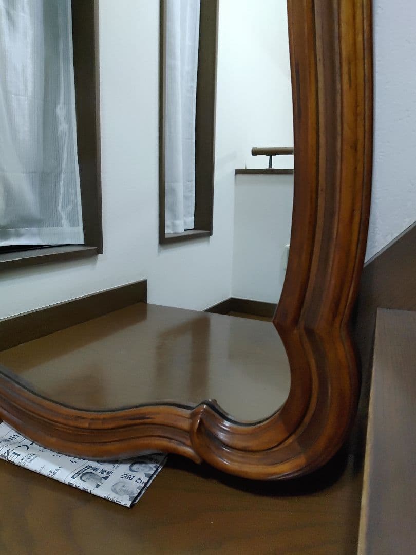 希少 ビッグサイズ 大型ミラー 高さ1260mm カロライナ・ミラー社 送料無料