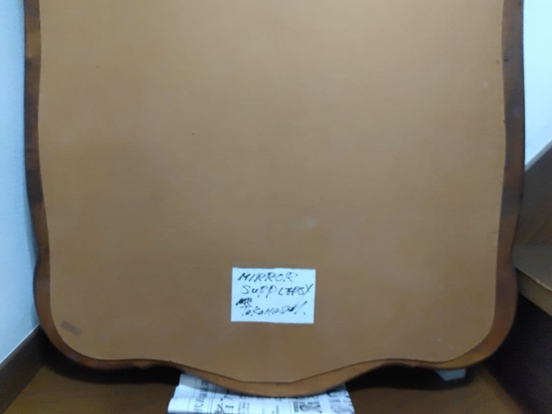 希少 ビッグサイズ 大型ミラー 高さ1260mm カロライナ・ミラー社 送料無料